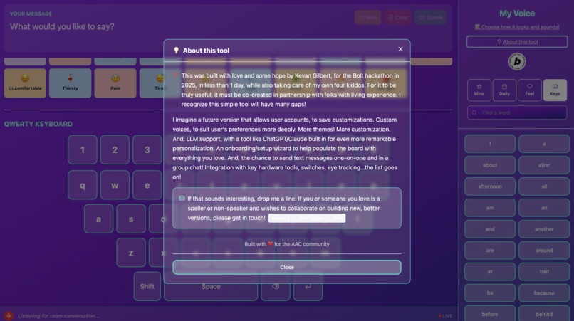 My Voice - For non-speakers to find their voice. – screenshot 4