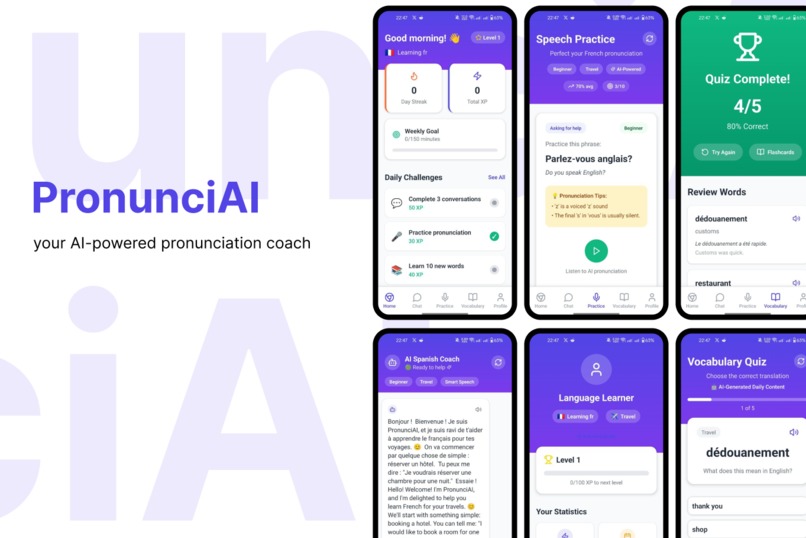 PronunciAI – screenshot 1