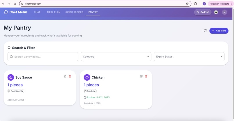 Chef Mel AI – screenshot 2
