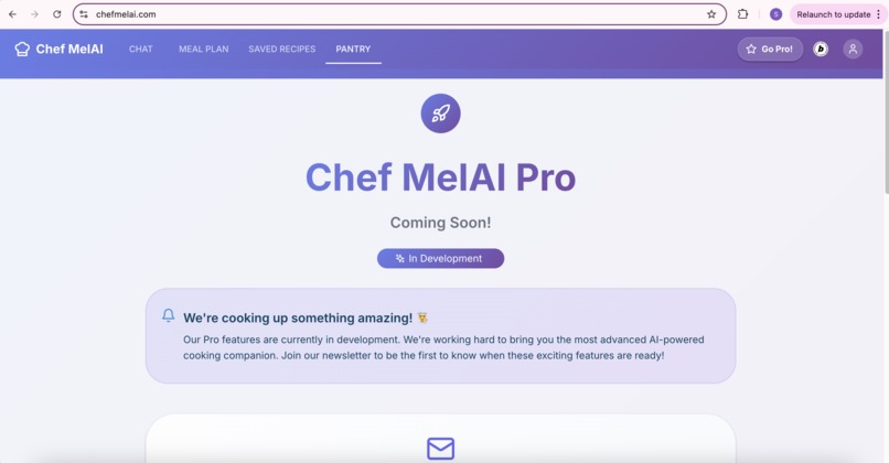 Chef Mel AI – screenshot 1