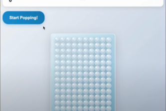 Bubble Wrap Popping Game