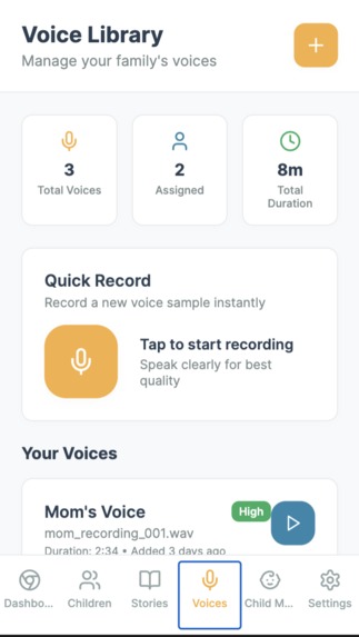 Mobile-first educational storytelling app – screenshot 5
