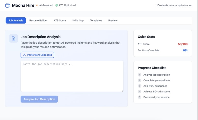 Mocha Hire – screenshot 1