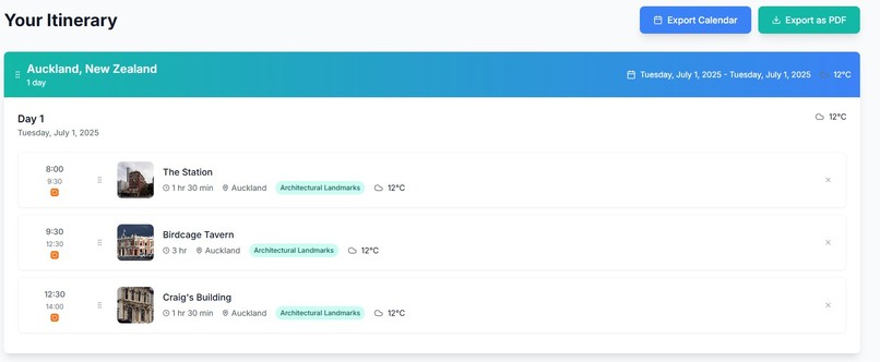Plan planner  – screenshot 4