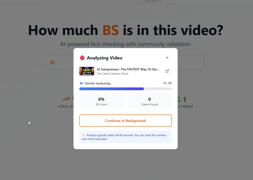 BS Meter – screenshot 3