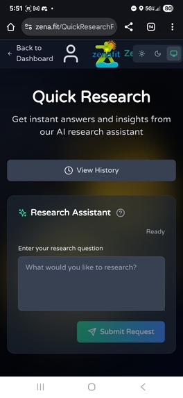 Zenafit – screenshot 3