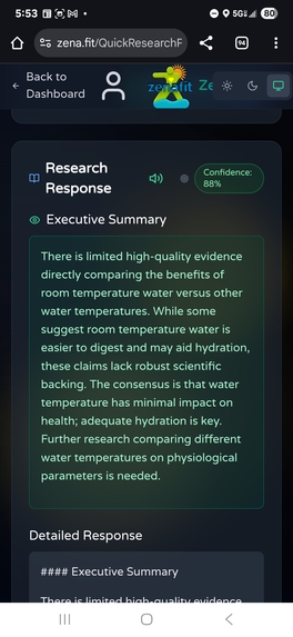 Zenafit – screenshot 4