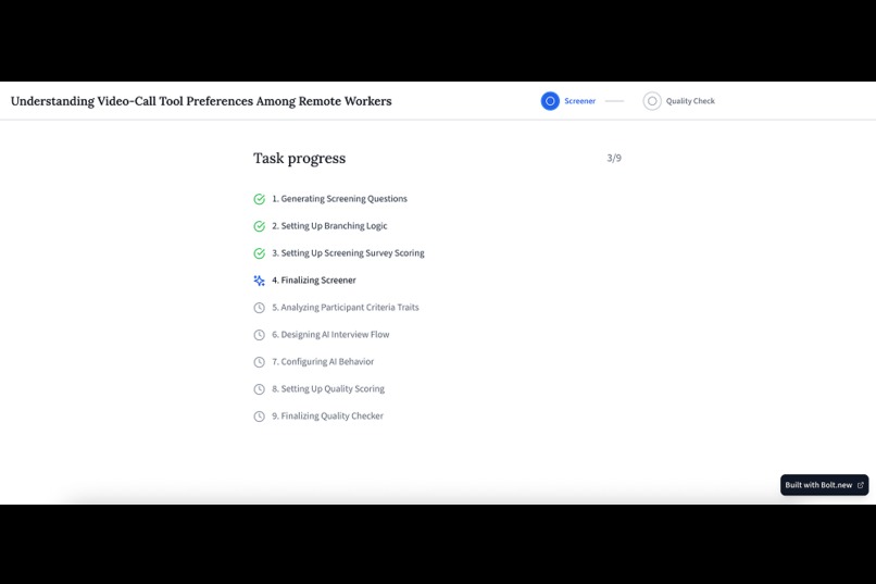 BeeBob - AI co-pilot for research operations  – screenshot 1
