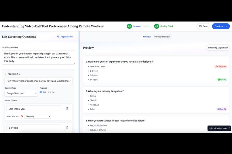 BeeBob - AI co-pilot for research operations  – screenshot 2