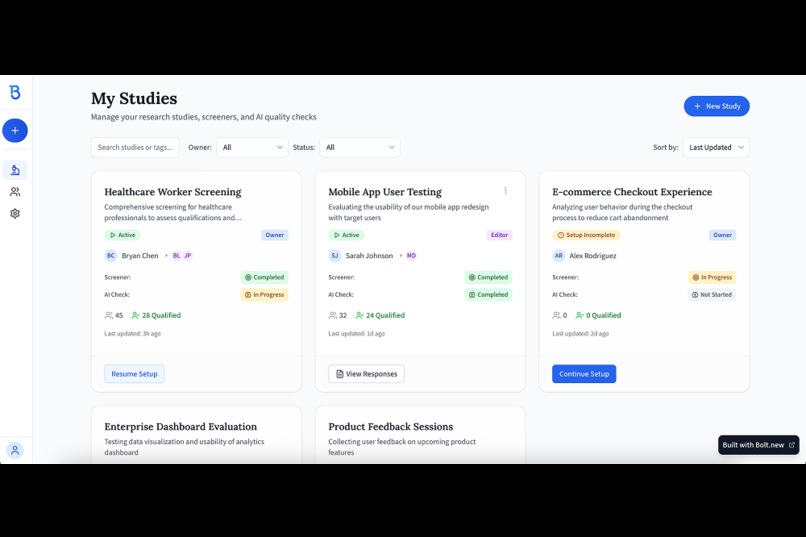 BeeBob - AI co-pilot for research operations  – screenshot 4