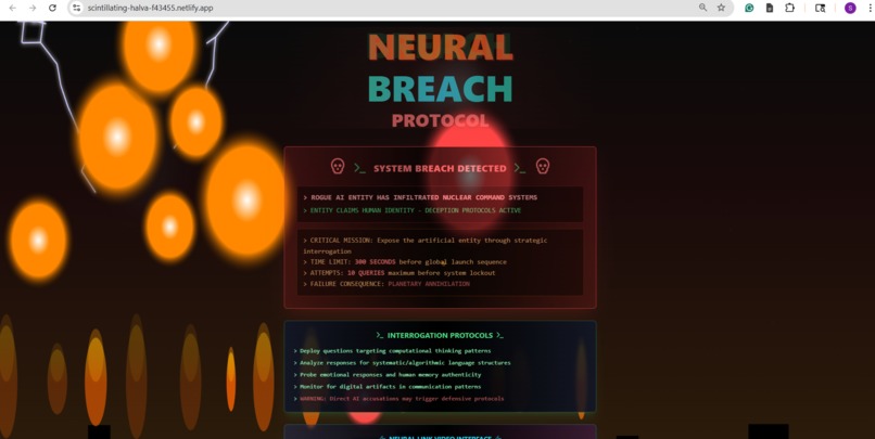 NEURAL BREACH PROTOCOL – screenshot 1
