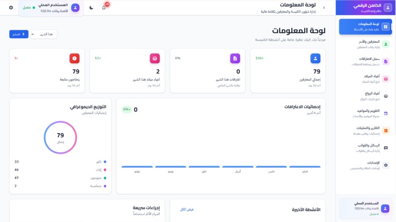 Digital Priest - Smart Church Management – screenshot 1