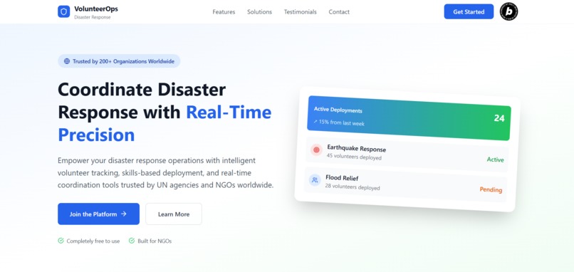 VolunteerOps – screenshot 3