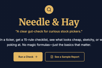 Needle & Hay