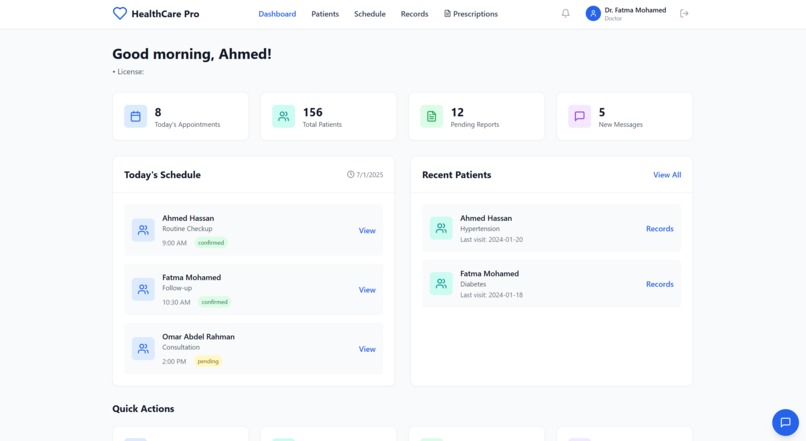 Healthcare Pro – screenshot 2