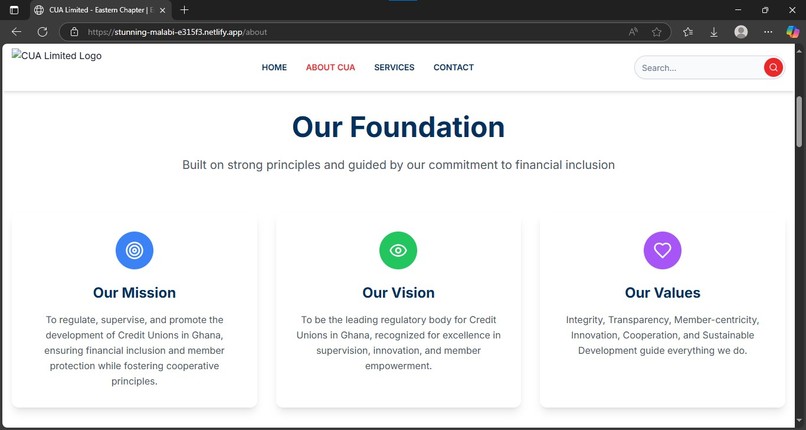 Bank Professional Portfolio Website – screenshot 2