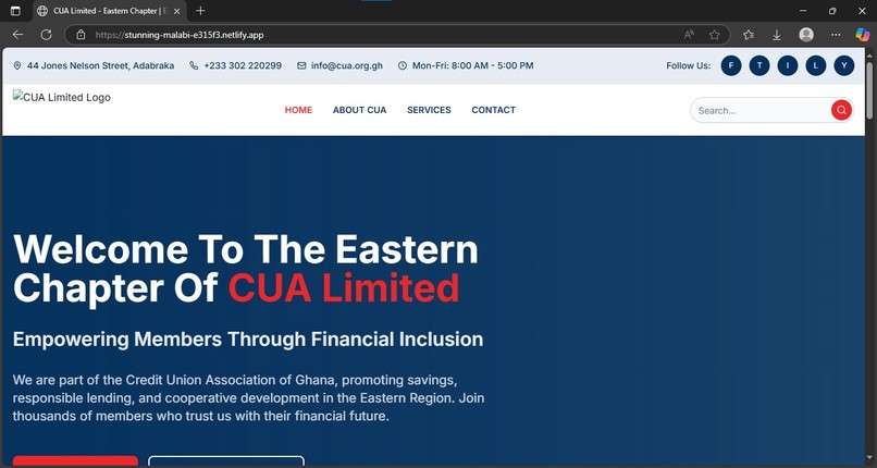 Bank Professional Portfolio Website – screenshot 3