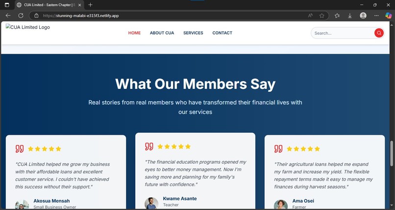 Bank Professional Portfolio Website – screenshot 5