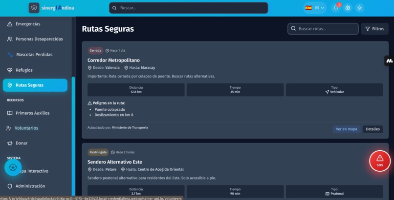 sinergIAndina – screenshot 2