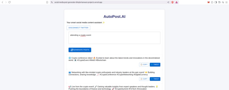 AutoPost.AI – screenshot 4
