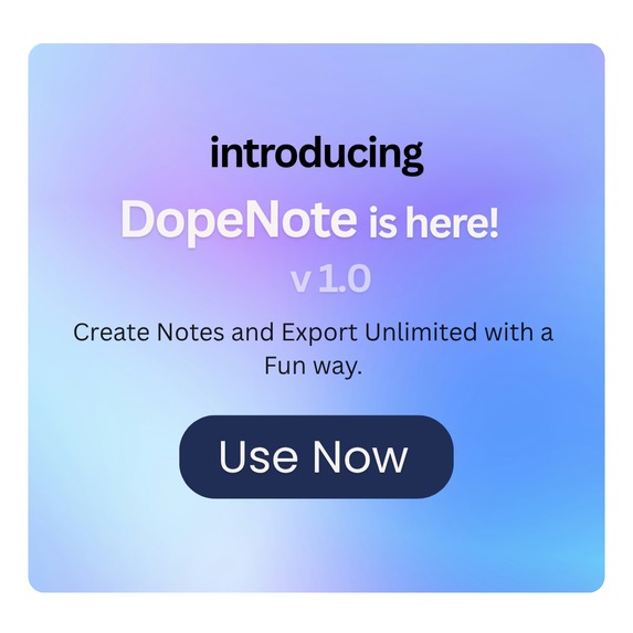 DopeNote – screenshot 2
