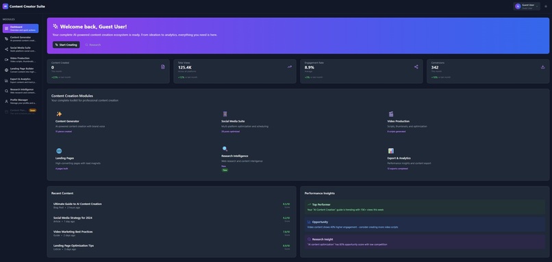 Content Creator Suite – screenshot 3