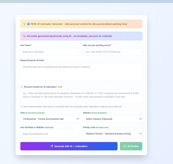 ColdSendr – screenshot 4