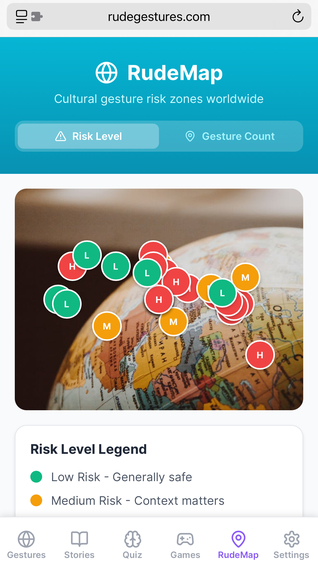 RudeGestures.com – screenshot 6