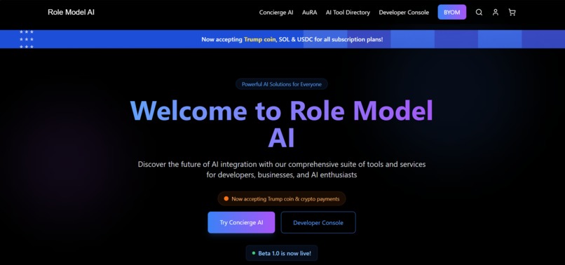 Concierge by Role Model AI – screenshot 1