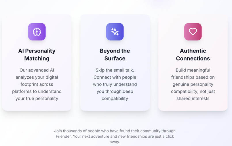 Friender – screenshot 2