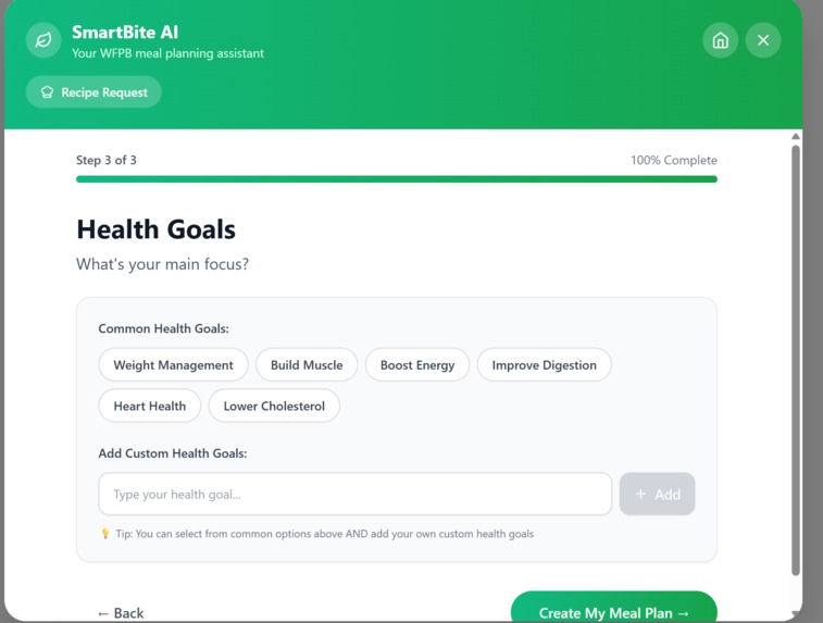 SmartBite – screenshot 4