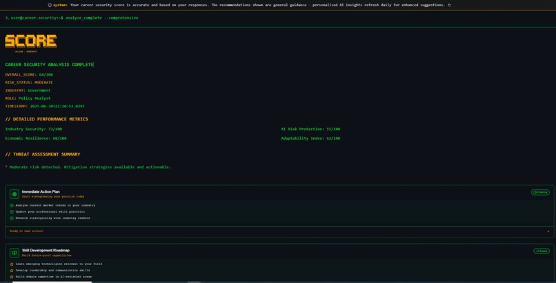 Job Security Quiz – screenshot 1