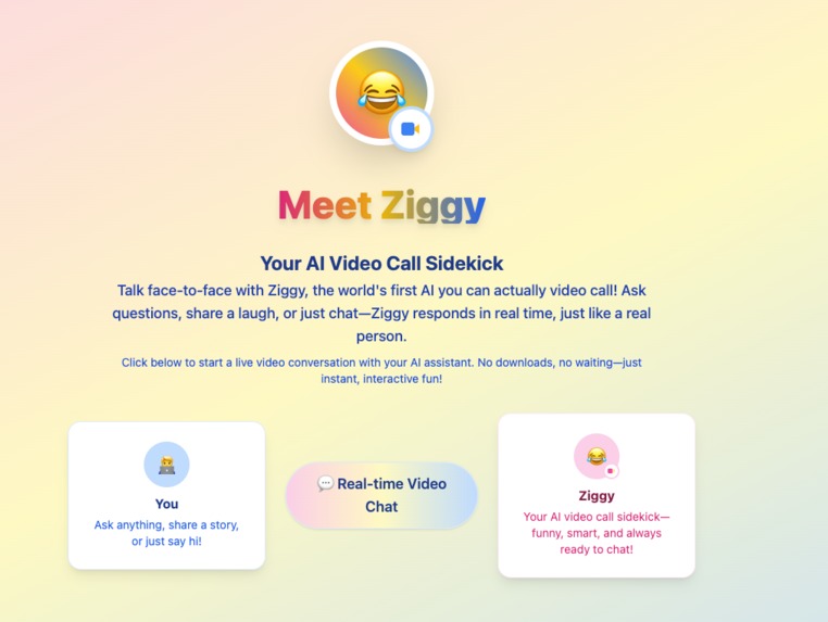 Ziggy - The AI Standup Comedian – screenshot 1
