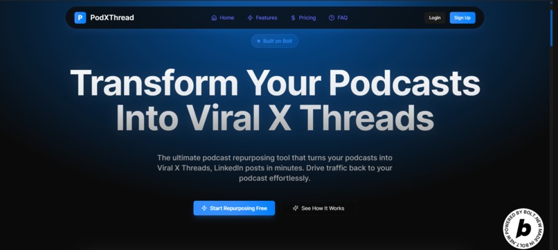 PodxThreads – screenshot 1
