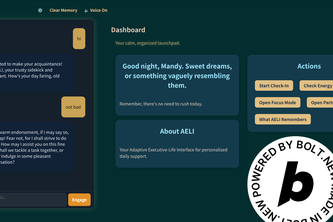 AELI-Adaptive Executive-Life Interface