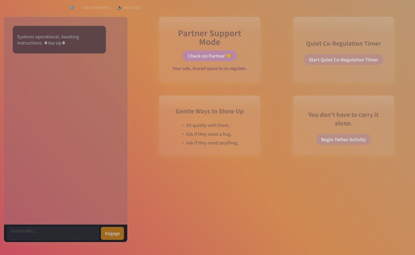AELI-Adaptive Executive-Life Interface – screenshot 5