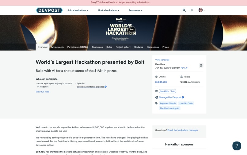 MillionDollarHomepage.site - missed deadline by 10s :-(  – screenshot 3