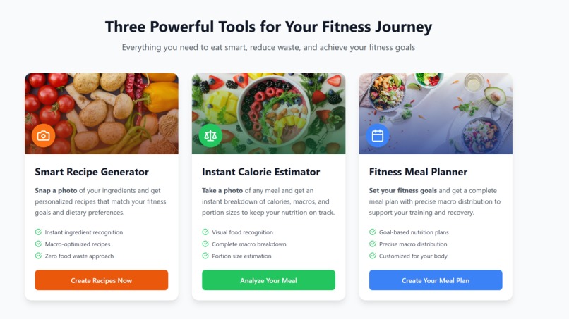 Snap Your Meal – screenshot 1
