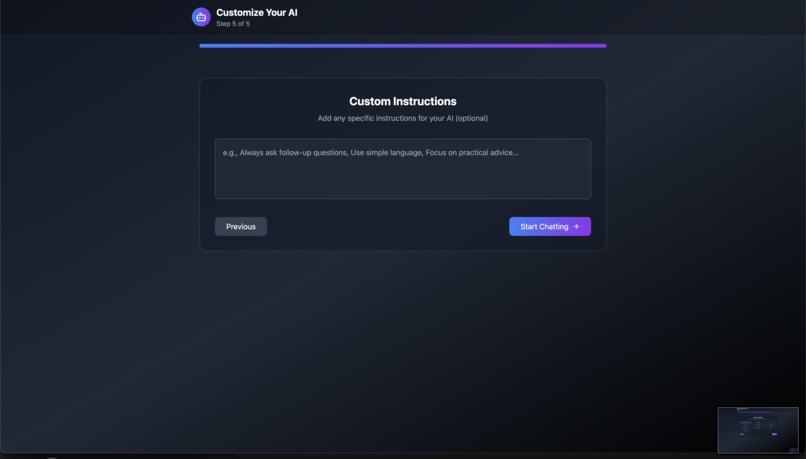 Talksy- An AI therapist – screenshot 3