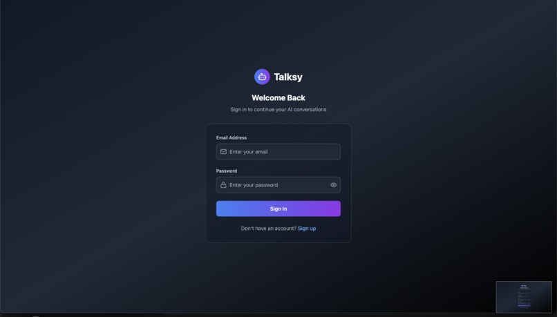 Talksy- An AI therapist – screenshot 9