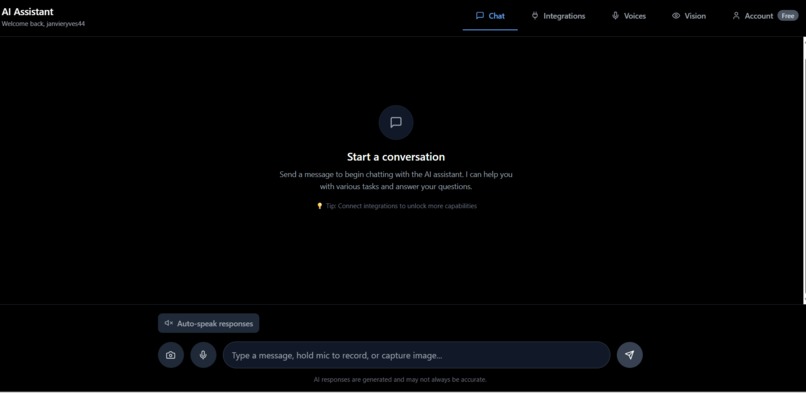 VISOIC – Voice-First AI Assistant, Realistic Video Responses – screenshot 2