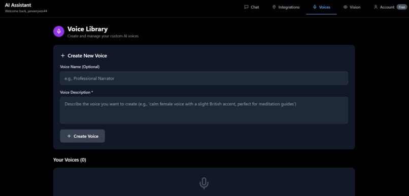VISOIC – Voice-First AI Assistant, Realistic Video Responses – screenshot 4