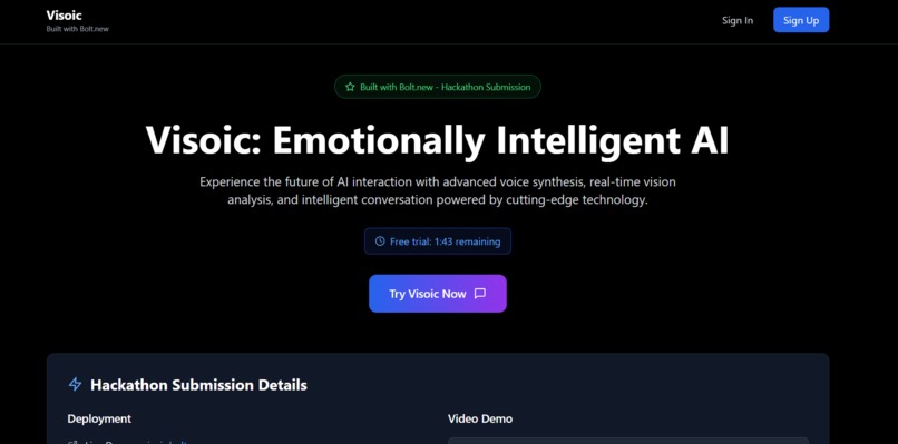 VISOIC – Voice-First AI Assistant, Realistic Video Responses – screenshot 8