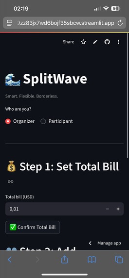 SplitWave – screenshot 1
