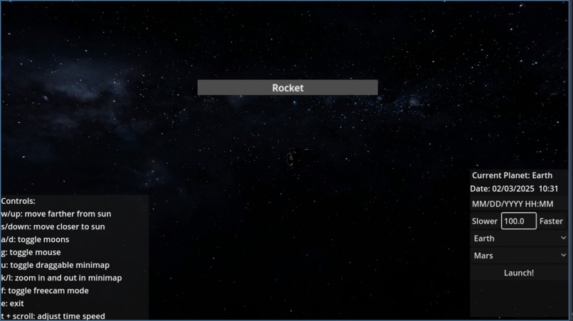 3D Solar System Visualizer – screenshot 6