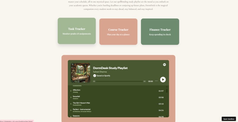 DormDesk – screenshot 2