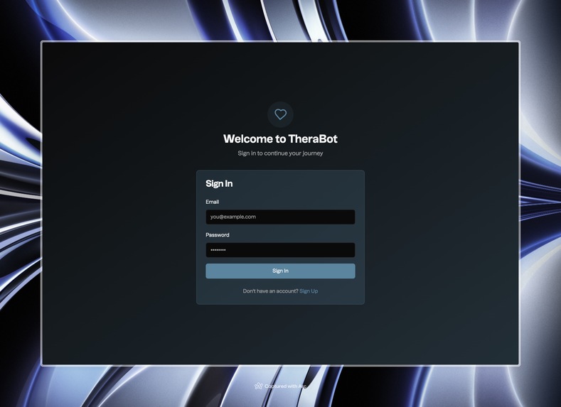 TheraBot – screenshot 1
