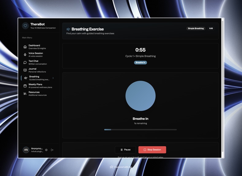 TheraBot – screenshot 3