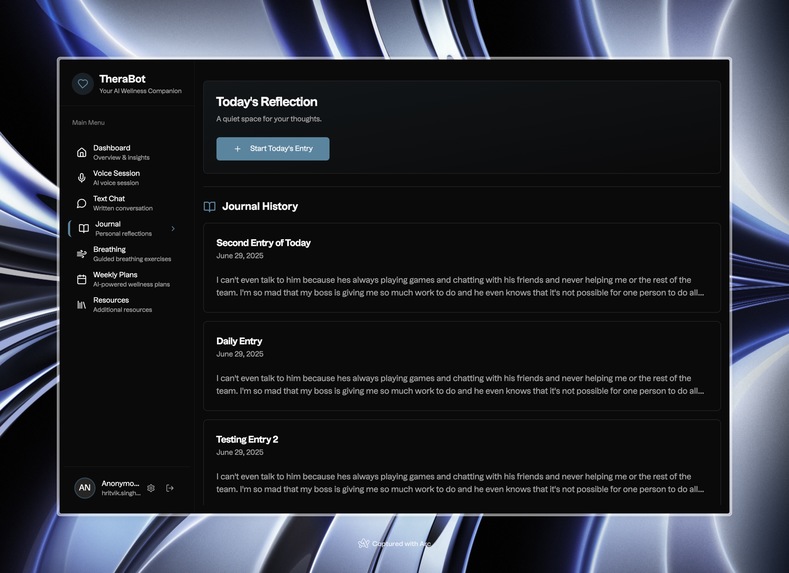 TheraBot – screenshot 6