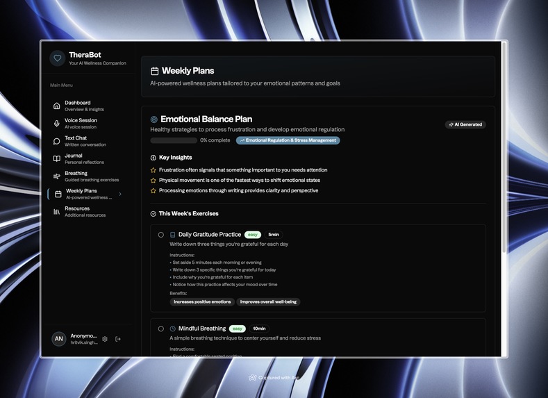 TheraBot – screenshot 7